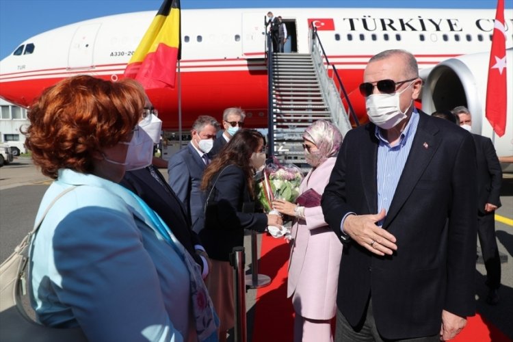 Cumhurbaşkanı Erdoğan Br&uuml;ksel'de!