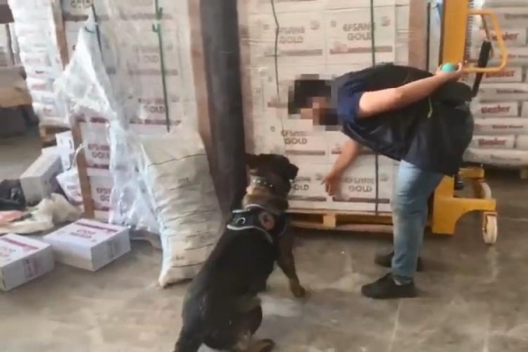 Bisk&uuml;vi kutuları arasında ka&ccedil;ak sigara