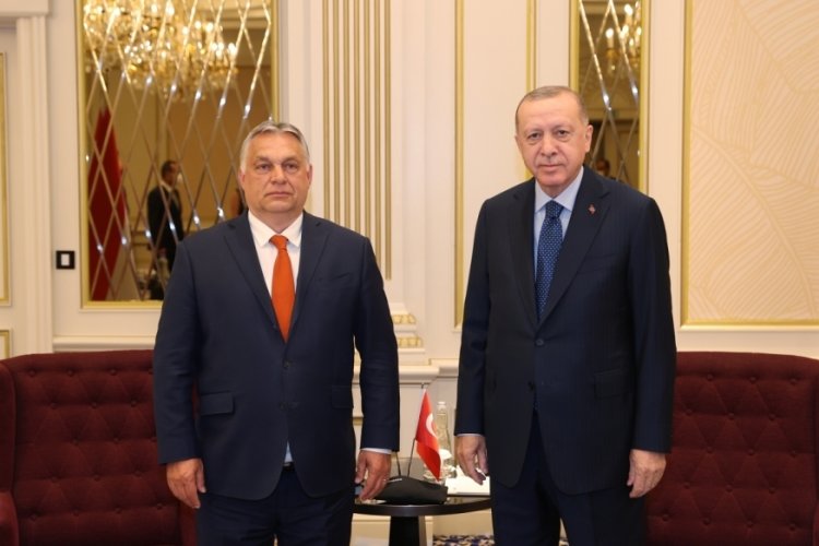 Cumhurbaşkanı Erdoğan, Viktor Orban ile g&ouml;r&uuml;şt&uuml;