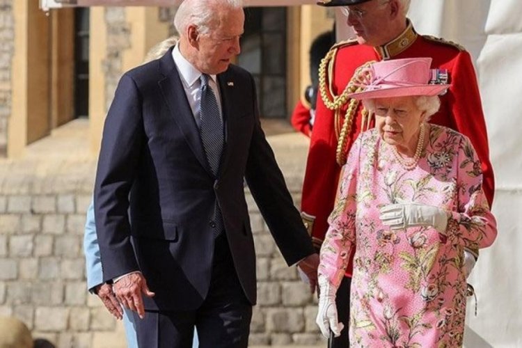 Biden, Krali&ccedil;e II. Elizabeth ile g&ouml;r&uuml;şt&uuml;