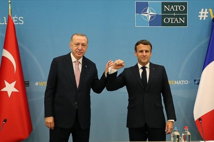 Macron: Libya ile ilgili Erdoğan ile birlikte çalışacağız