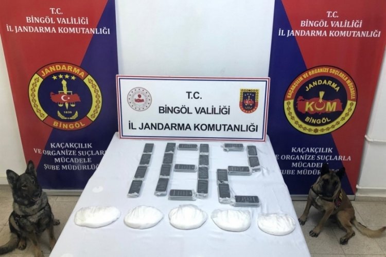 'İmla' ve 'Ezber' tepki verdi, 2,2 milyon TL'lik uyuşturucu ele ge&ccedil;irildi