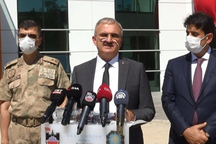 Vali Karaloğlu, uyuşturucu ve alkol bağımlılarının tedavi edileceği AMATEM ile &Ccedil;EMATEM'de incelemelerde bulundu