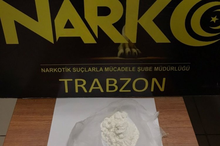 Trabzon'da 100 kg bonzai yapılabilecek sentetik uyuşturucu ele geçirildi