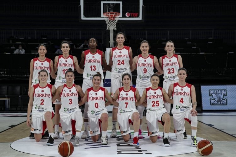 A Milli Kadın Basketbol Takımı, 2021 Avrupa Şampiyonası'nda parkeye çıkıyor
