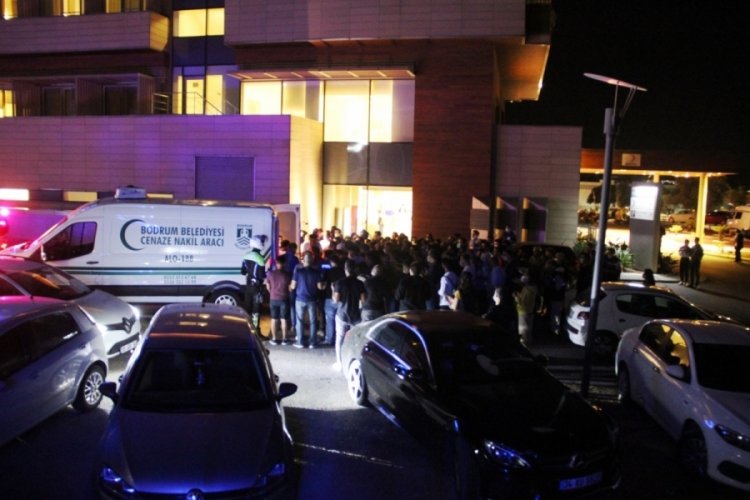 Bodrum'da şehit olan polis memuru gözyaşlarıyla uğurlandı