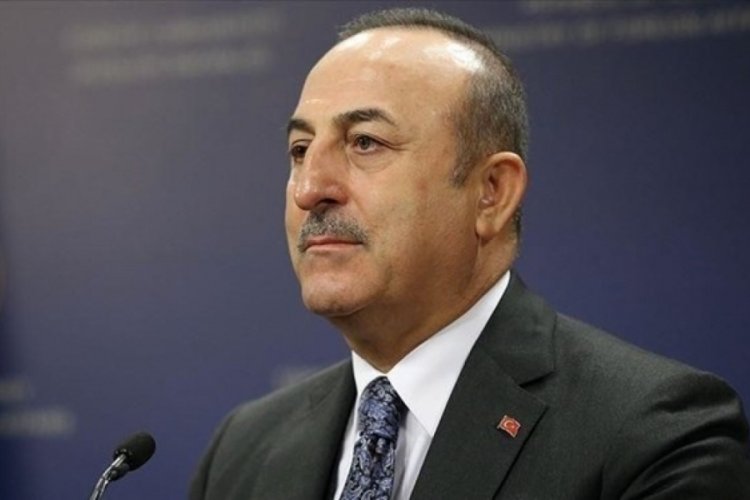 Bakan Çavuşoğlu, GDAÜ'nün açılışında katılımcılara hitap etti
