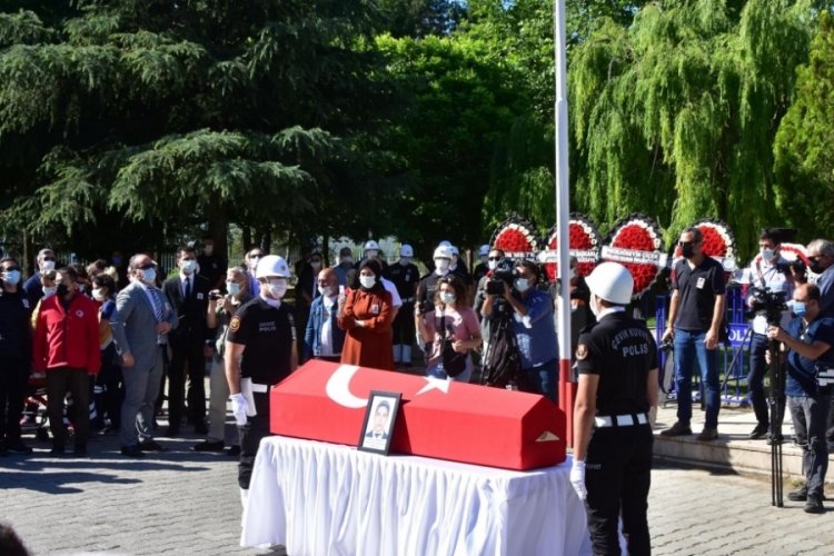 Muğla'da şehit polis için tören düzenlendi