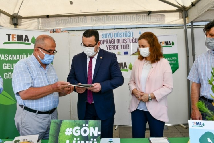 Bursa Mustafakemalpaşa'da D&uuml;nya &Ccedil;&ouml;lleşme G&uuml;n&uuml;'ne &ouml;zel anlamlı etkinlik