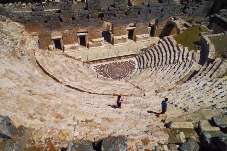 Gladyat&ouml;rler şehri Kibyra, g&ouml;renleri hayran bırakıyor