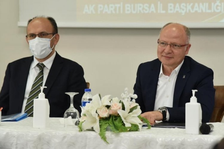 AK Parti İl Başkanı G&uuml;rkan: "Bursa halkının g&uuml;veninden g&uuml;&ccedil; alıyoruz"