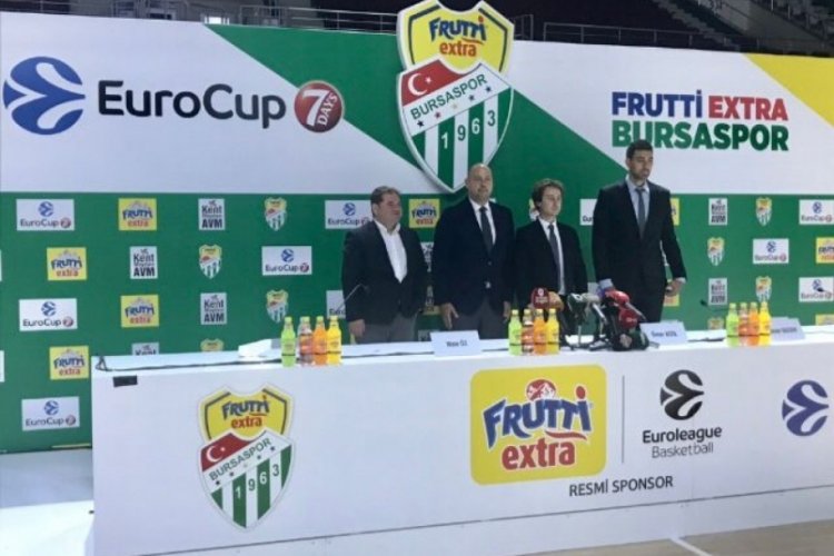 Frutti Extra Bursaspor yine Euro Cup'a katılıyor