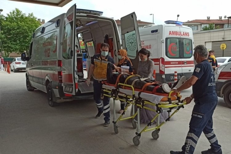 Bursa'da tır kazası