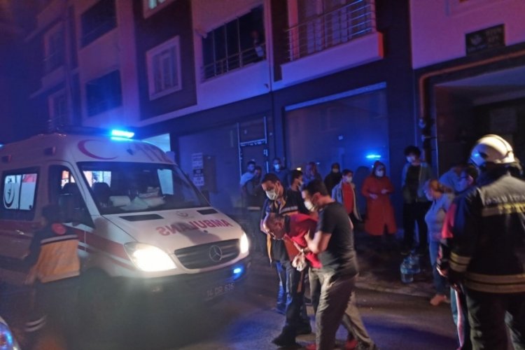 Ocakta unutulan yağ, yangın &ccedil;ıkardı!