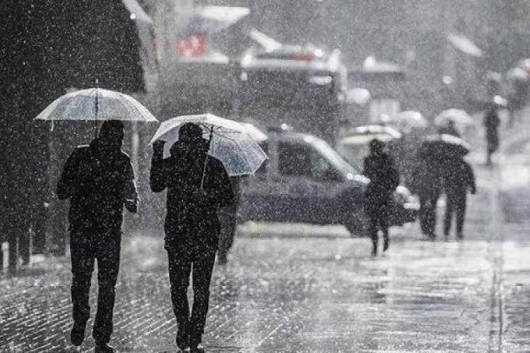 Meteoroloji kuvvetli yağış uyarısı yaptı