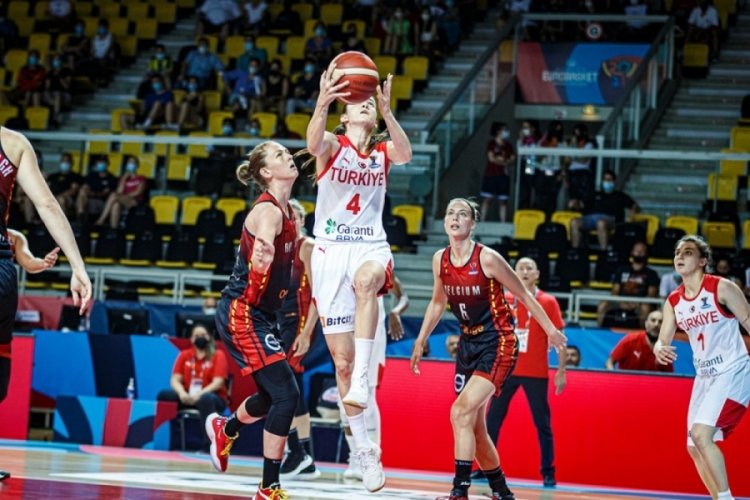 A Milli Kadın Basketbol Takımı, Avrupa Şampiyonası'na veda etti