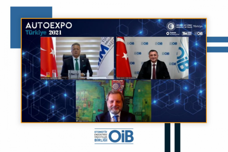 Bursa'da OİB'in düzenlediği Auto Expo Türkiye-Avrupa Dijital Fuarı açıldı