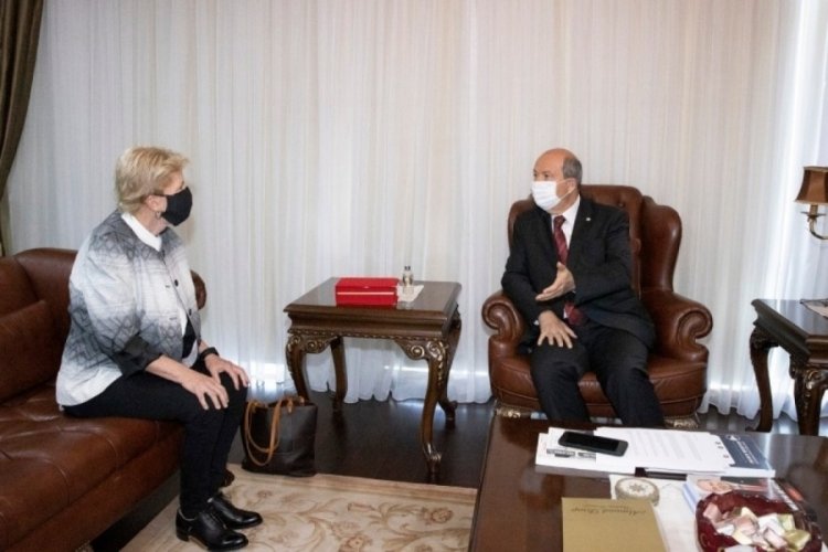 Tatar, BM Genel Sekreterinin &Ouml;zel Danışmanı Lute'yi kabul etti