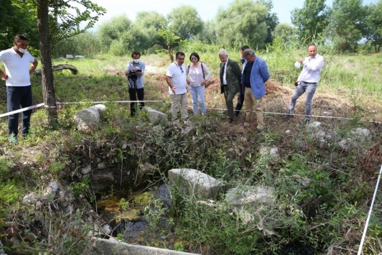 Bursa'nın Nil&uuml;fer Belediyesi'nden G&ouml;lyazı kazılarına destek