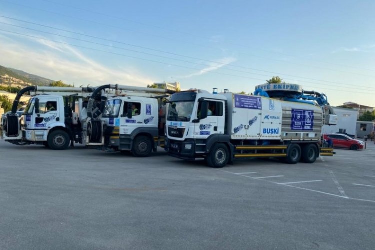 İstanbul'daki m&uuml;silaj temizliğine Bursa'dan destek