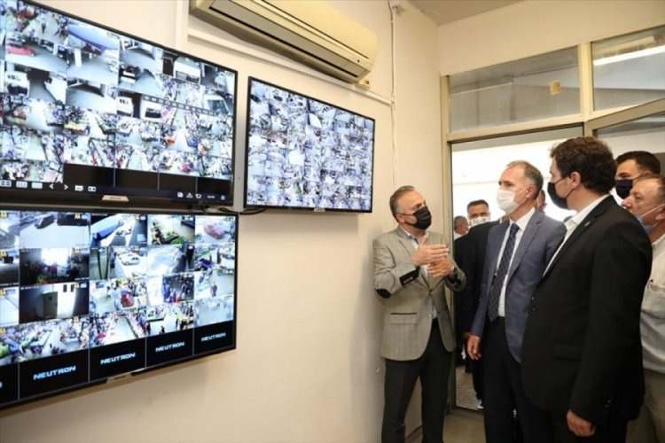 Bursa'da Merpa 115 kamera İle 24 saat g&ouml;zetim altında