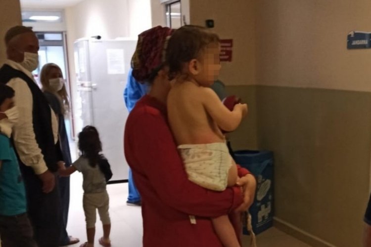 Bursa'da ikiz bebeklerin üzerine kaynar su döküldü