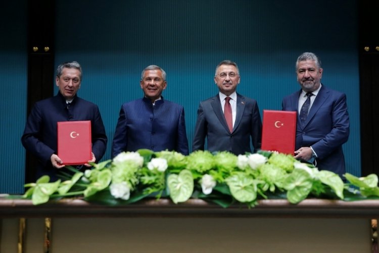 Türkiye ve Tataristan arasında önemli görüşme! İmzalar atıldı