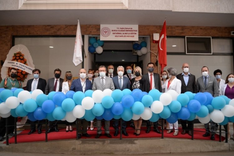 Bursa'da akademisyenlerin hizmet verdiği ilk aile sağlığı merkezi a&ccedil;ıldı
