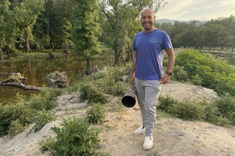 Kuveytli yaban hayatı fotoğrafçısı, Bursa Karacabey'in doğasına hayran kaldı