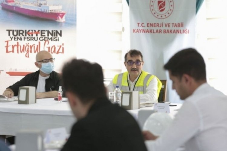 Enerji ve Tabii Kaynaklar Bakanı D&ouml;nmez'dan doğal gaz yatırımları a&ccedil;ıklaması