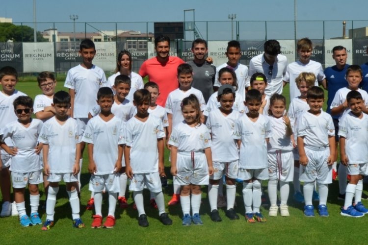 Real Madrid'in yeni yıldızları Antalya'da yetişiyor
