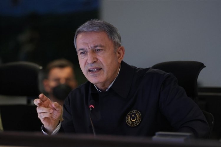 Bakan Akar: Kara Kuvvetlerimiz b&uuml;y&uuml;k başarılar g&ouml;sterdi