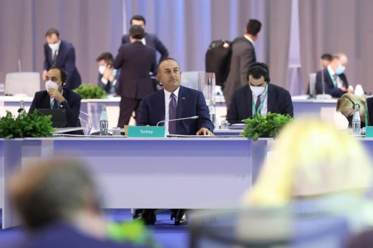 &Ccedil;avuşoğlu, Suriye konulu kısıtlı katılımlı Bakanlar Toplantısı'na katıldı