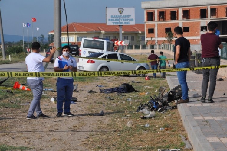 Bursa'da ölümlü kaza!