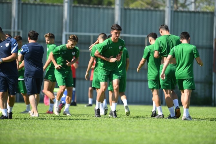 Bursaspor'da yeni sezon hazırlıkları devam ediyor