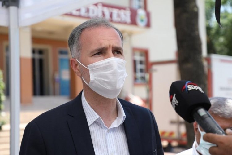Bursa İneg&ouml;l Belediye Başkanı Taban'dan aşı &ccedil;ağrısı