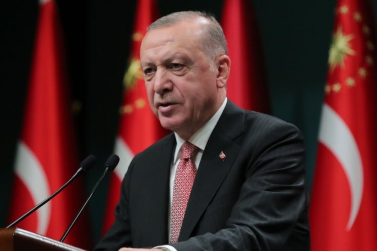 Erdoğan, T&uuml;rkmenistan Cumhurbaşkanı ile g&ouml;r&uuml;şt&uuml;