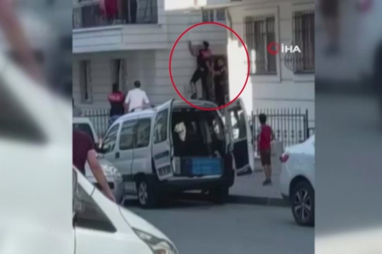 İstanbul'da g&uuml;nd&uuml;z vakti korku dolu anlar