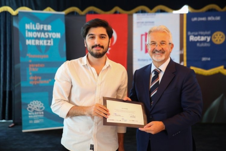 Bursa'da "Gen&ccedil;lerle Yarına Bir Adım" eğitimi sertifikaları verildi