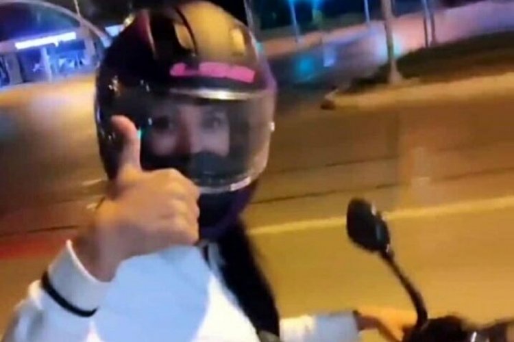 Tırın &ccedil;arptığı motosiklet s&uuml;r&uuml;c&uuml;s&uuml; Elif, hayatını kaybetti