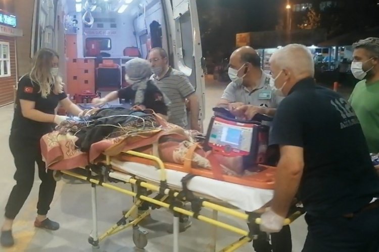 Bursa İnegöl'de traktörden düşen kadın ağır yaralandı