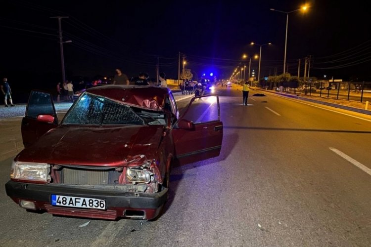 Otomobilin &ccedil;arptığı yaya feci şekilde can verdi