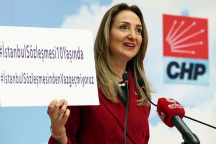 CHP Kadın Kolları Genel Başkanı Nazlıaka'dan İstanbul S&ouml;zleşmesi a&ccedil;ıklaması