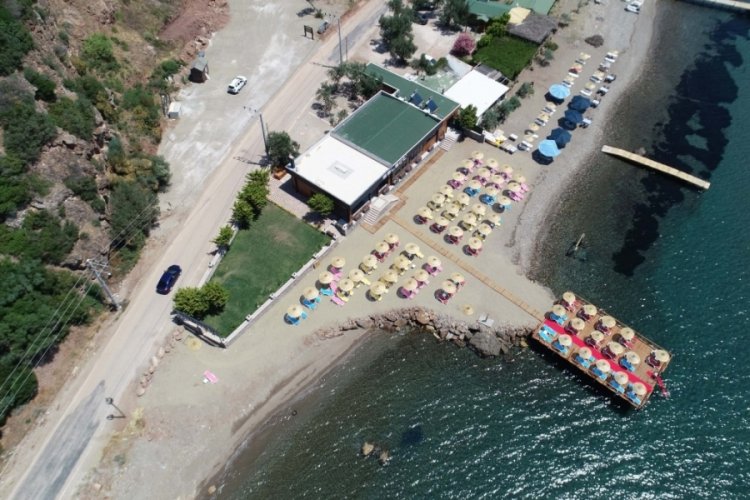 Assos b&ouml;lgesinde ka&ccedil;ak tesis i&ccedil;in yıkım kararı