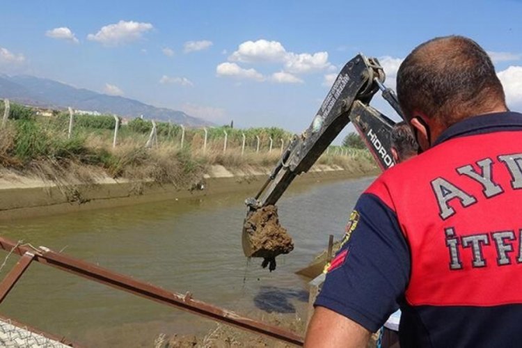 Sulama kanalına giren &Ouml;mer'den haber yok