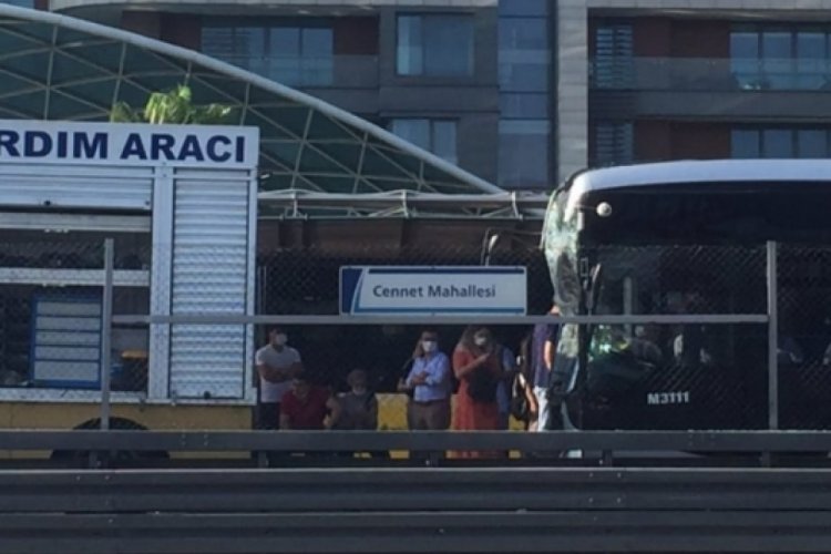 Küçükçekmece'de metrobüs kazası: 24 yaralı
