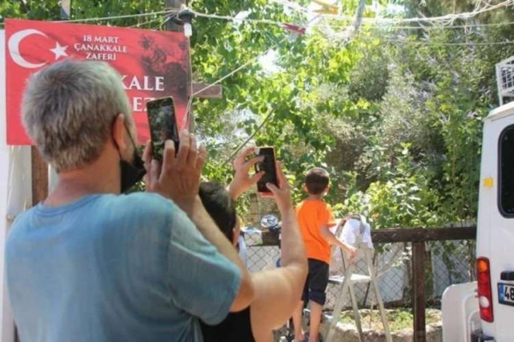 Mahalleyi ayağa kaldıran iguana alarmı