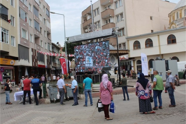 Bursa Karacabey'de pazar yeri projesi halka soruldu