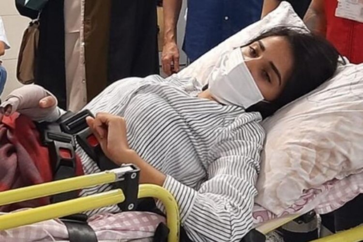 Kocası kurşun yağdırmıştı: Duruşmaya b&ouml;yle geldi