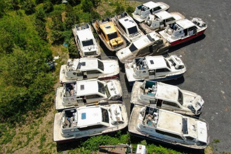 İstanbul'un deniz taksi mezarlığı